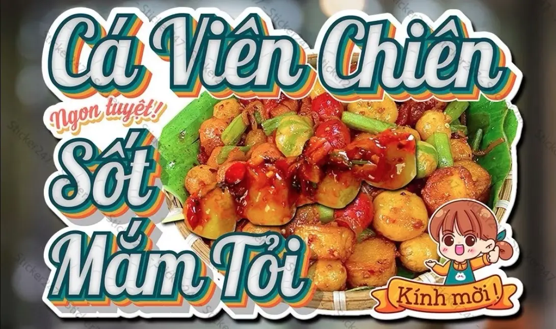 Ảnh bìa Cá Viên Chiên An Tâm - Cá Viên Chiên Sốt Mắm Tỏi & Ăn Vặt - Ấp 66