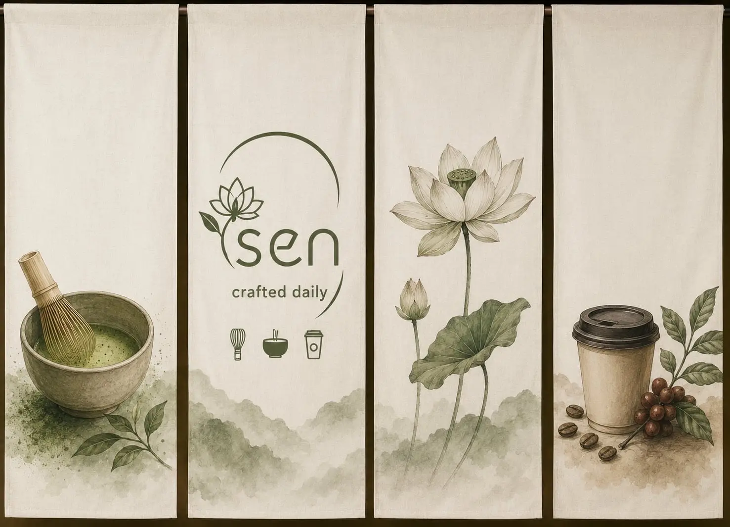 Ảnh bìa Sen Crafted Daily - Matcha & Houjicha - Nguyễn Gia Trí