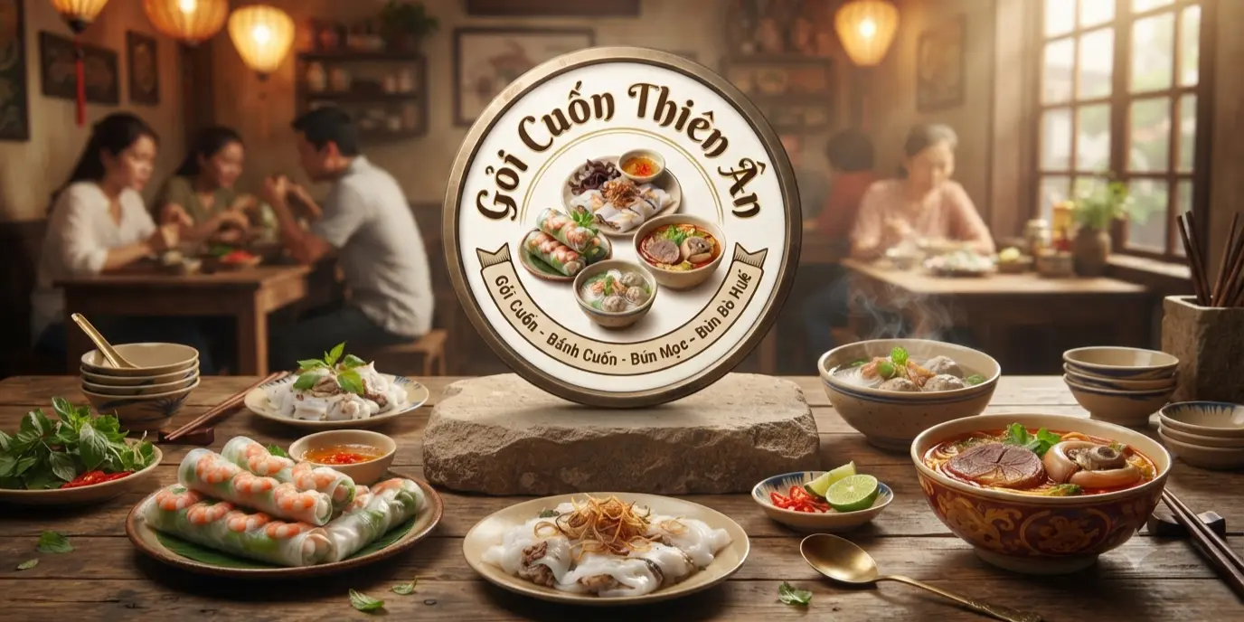 Ảnh bìa Gỏi Cuốn Thiên Ân - Bánh Cuốn, Bún Mọc & Bún Bò Huế - Chánh Hưng