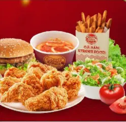 Ảnh bìa Gà Rán Street Food - Pizza Burger - Thạch Lam