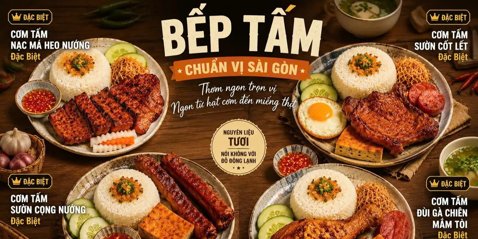 Ảnh bìa Bếp Tấm Sài Gòn - Vinhomes Ocean Park