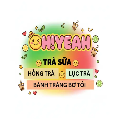 Ảnh bìa Trà Sữa Oh Yeah - Trà Sữa, Lục trà & Bánh Tráng Bơ Tỏi - Lê Quốc Trinh