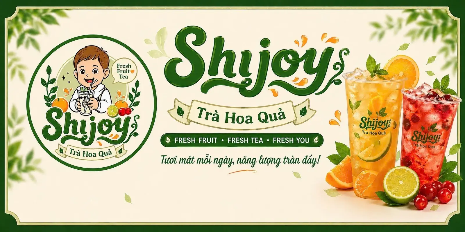 Ảnh bìa Shijoy - Trà Hoa Quả Tươi 100% Không Siro - Nguyễn Ngọc Vũ