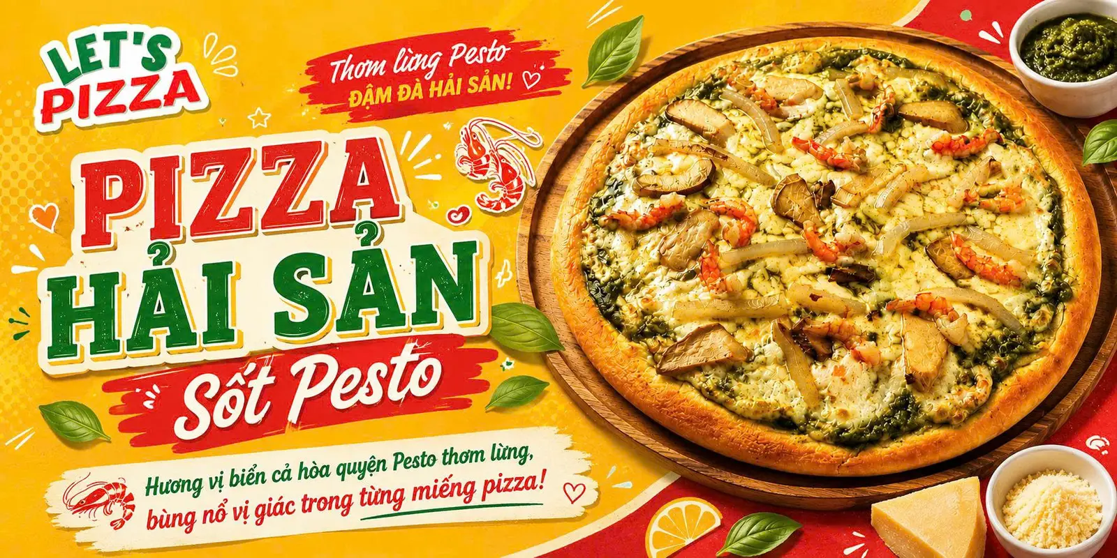 Ảnh bìa Let's Pizza - Pizza & Mì Ý - Bằng Liệt