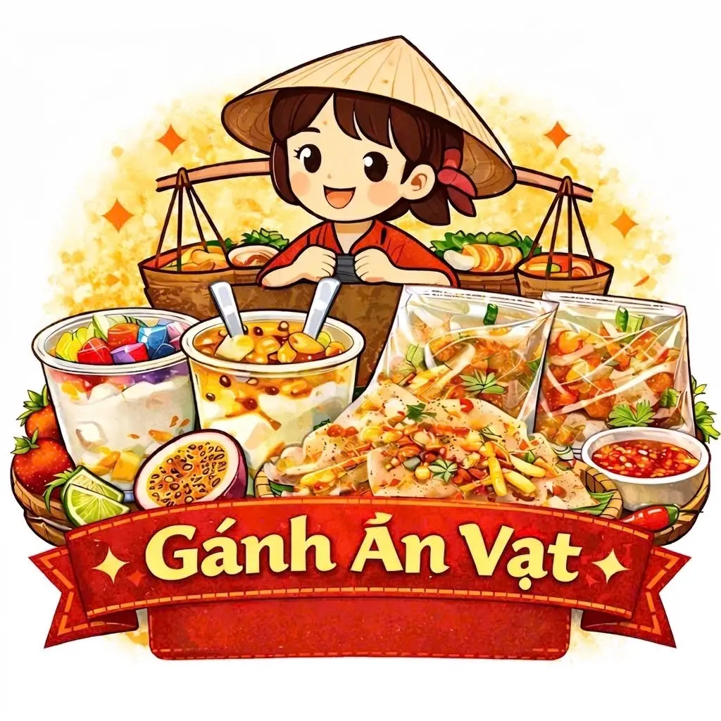 Ảnh bìa Gánh Ăn Vặt - Sữa Chua Phô Mai & Bánh Tráng - Trường Chinh
