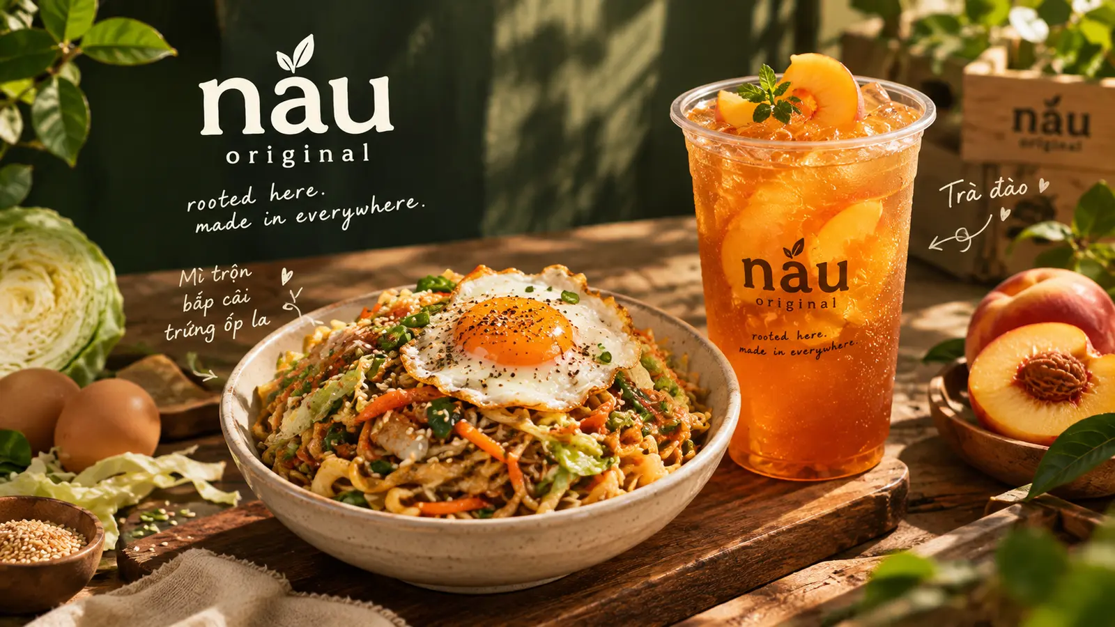 Ảnh bìa Nâu Original - Trà Sữa & Mì Trộn Sinh Viên - Vĩnh Lộc