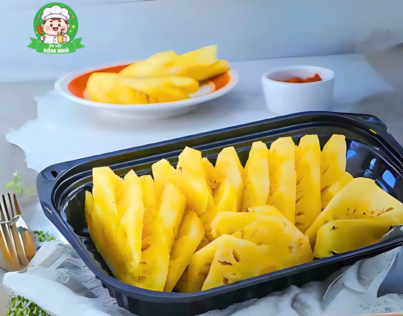 Ảnh bìa Ăn Vặt Xóm Nhỏ - Nước Gạo Trái Cây, Trái Cây Cắt Sẵn & Panacota - Đường Số 4