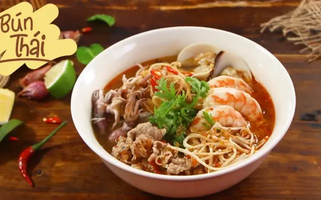 Ảnh bìa Bún Thái Chú Hải - Bún Hải Sản Bò & Cá - Dịch Vọng Hậu