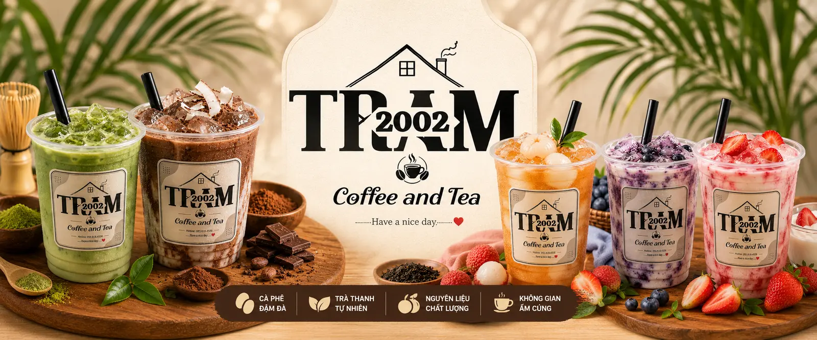 Ảnh bìa TRẠM 2002 - COFFEE & TEA - Lũy Bán Bích