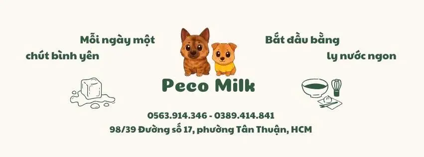Ảnh bìa Peco Milk - Matcha, Coffee & Cacao - Trần Bình Trọng