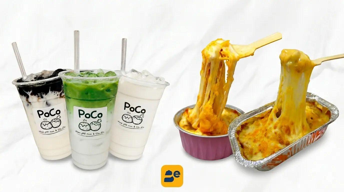 Ảnh bìa POCO - Sữa Dừa & Khoai Nướng Phô Mai - Nguyễn Văn Đậu