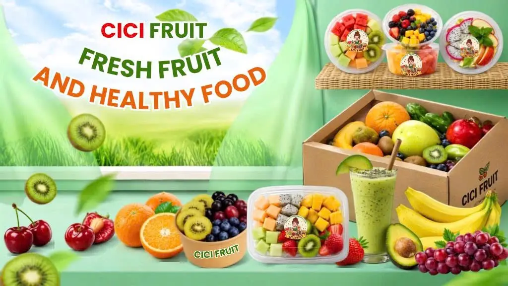 Ảnh bìa Miss CiCi - Trái Cây Tươi Cắt Sẵn, Sinh Tố & Nước Ép Healthy - Trần Xuân Soạn