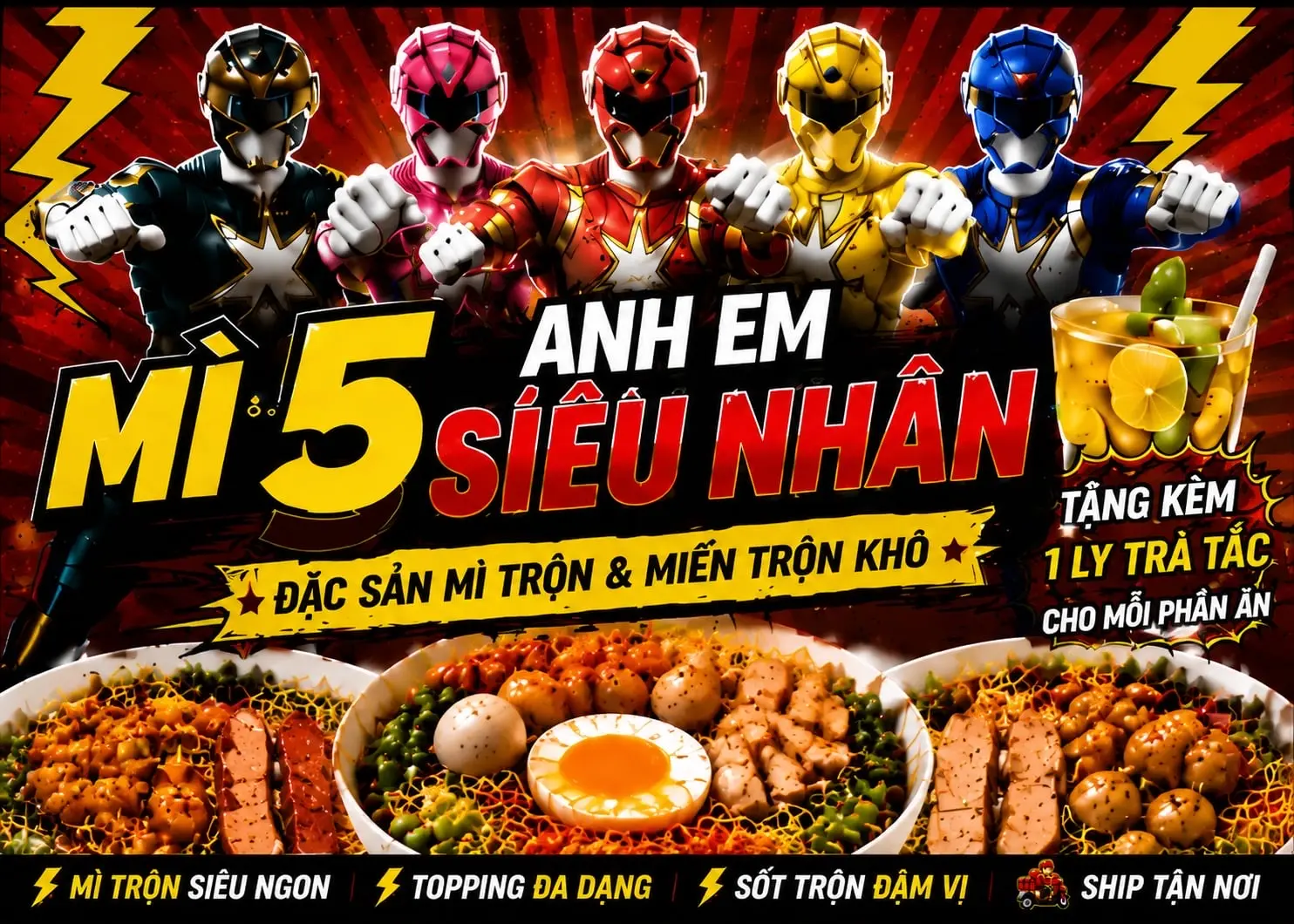 Ảnh bìa Mì Trộn 5 Anh Em Siêu Nhân - An Dương Vương