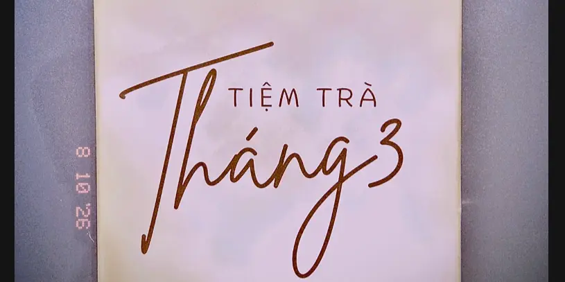Ảnh bìa Tiệm Trà Tháng 3 - Kombucha & Trà - Phan Văn Trị