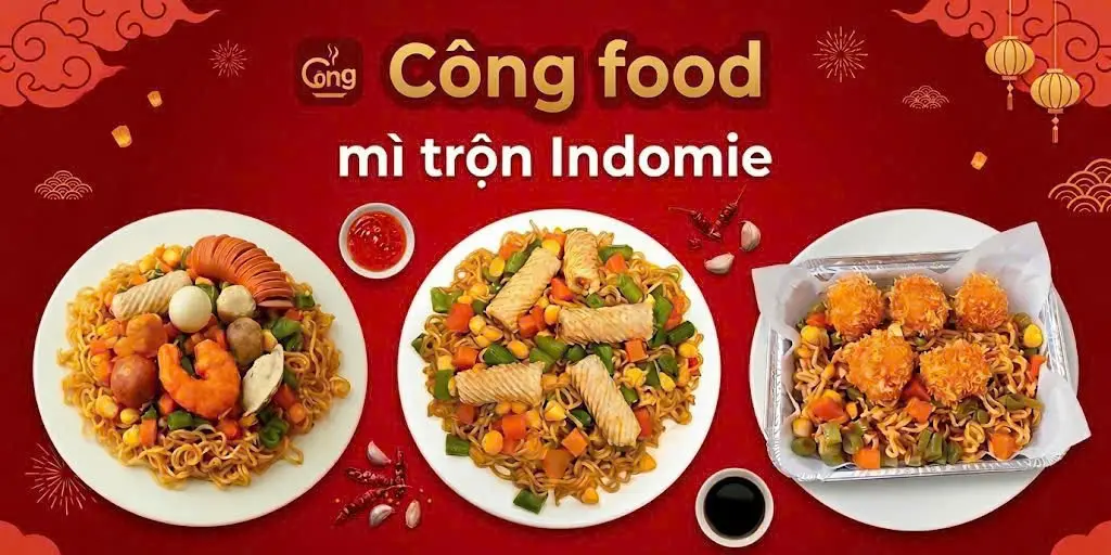 Ảnh bìa Công Food - Mì Trộn Indomie - Hữu Lê
