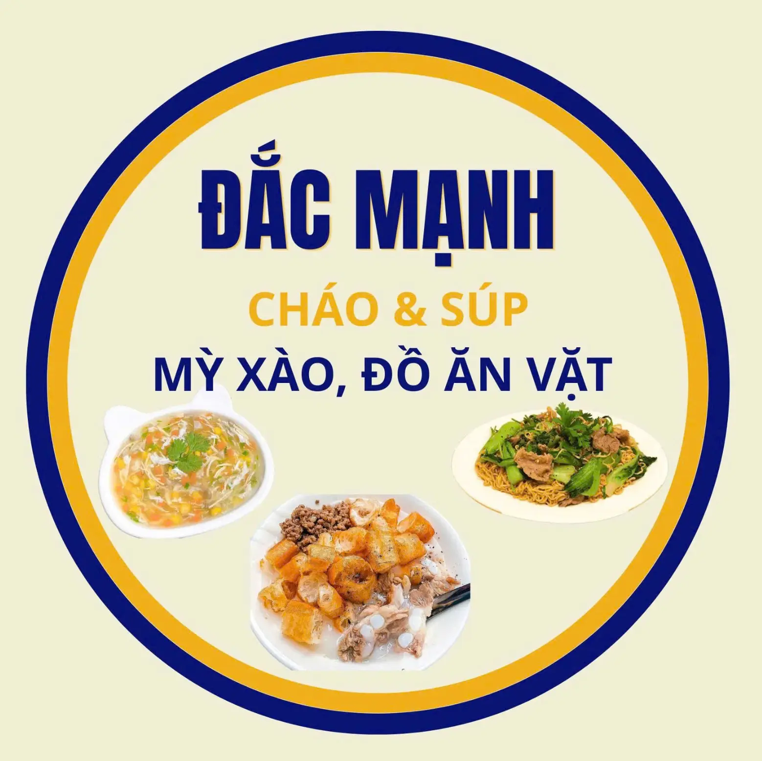 Ảnh bìa Đắc Mạnh - Cháo, Súp & Mỳ Xào - Phùng Khoang