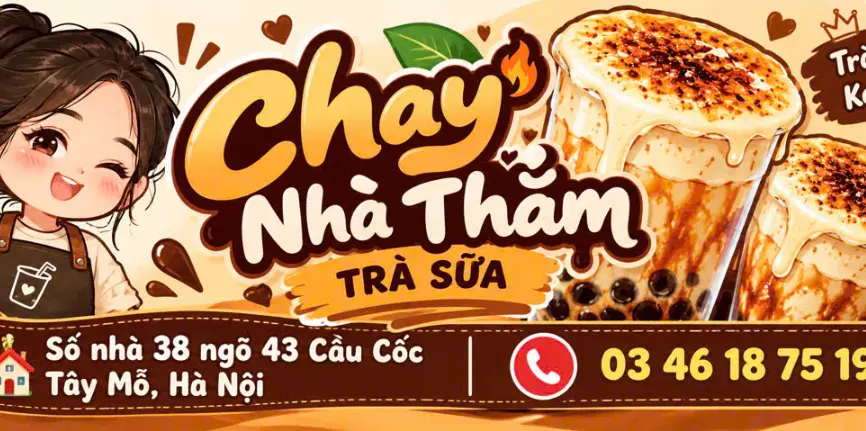Ảnh bìa Thắm Nhà Cháy - Trà Nướng Kem Cháy - Cầu Cốc