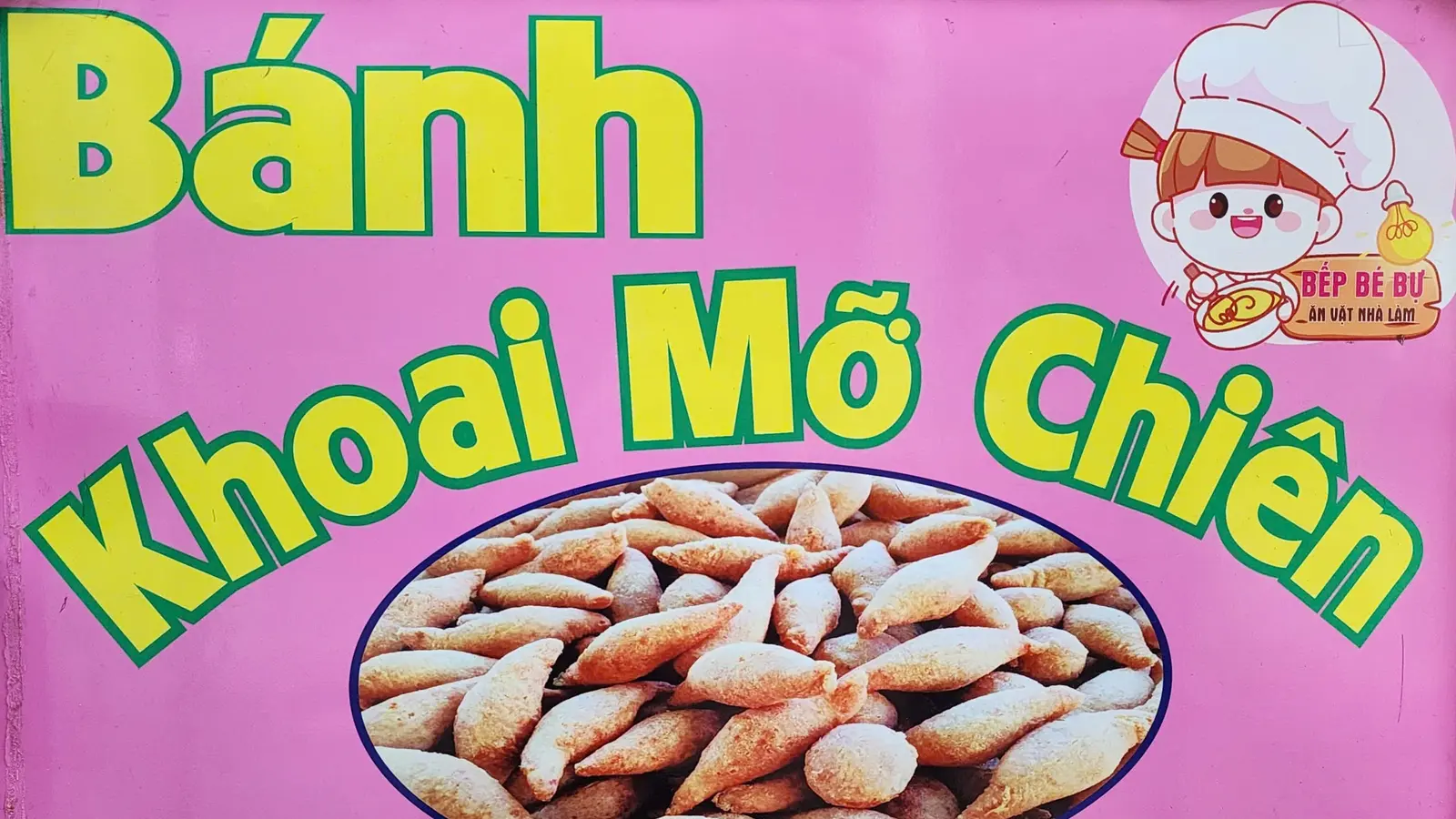 Ảnh bìa Bánh Khoai Mỡ - Ăn Vặt Bếp Bé Bự - Khuông Việt