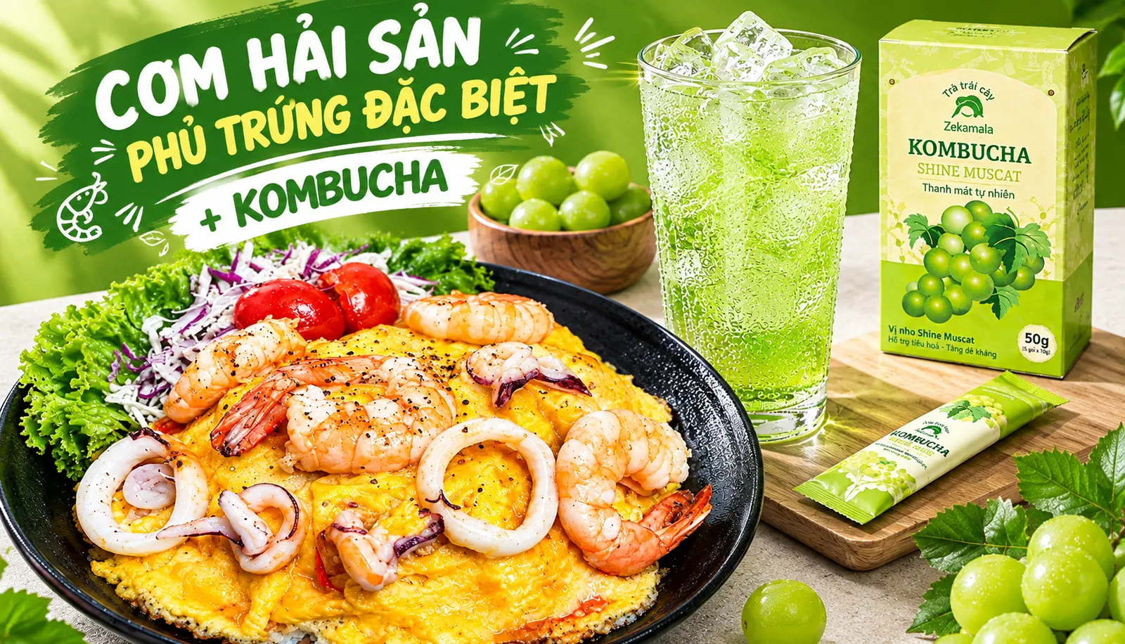 Ảnh bìa Cơm Hải Sản Phủ Trứng Chiêu Liêu - Tam Trinh