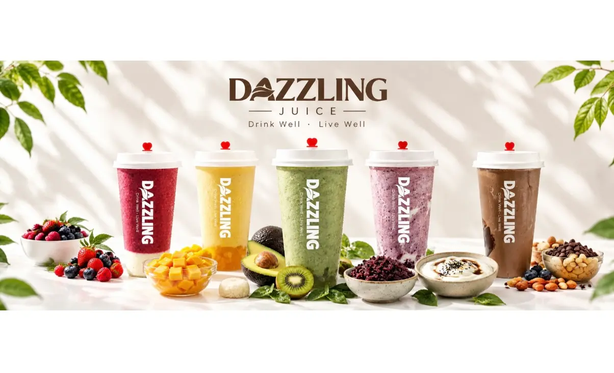 Ảnh bìa Dazzling Jucie - Sữa Hạt, Sinh Tố & Nước Ép - Đường Số 51