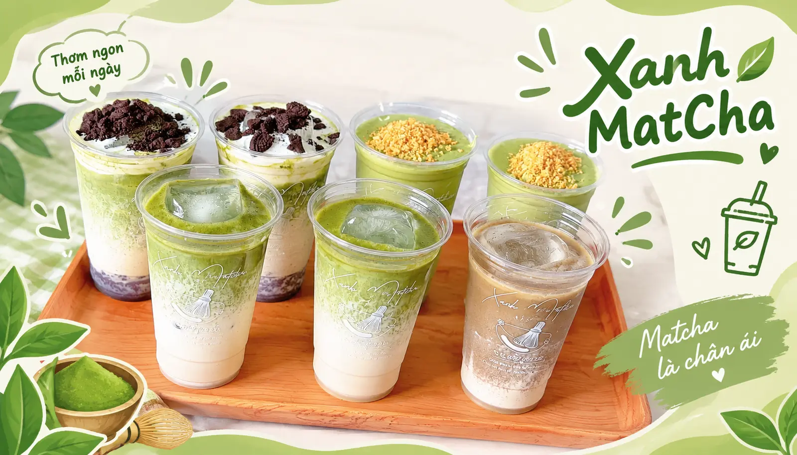 Ảnh bìa Xanh Matcha - Matcha Latte - Nguyễn Văn Linh
