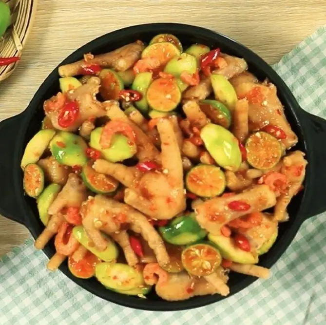 Ảnh bìa Ricky Food - Chân Gà Sốt Thái - Bông Sao