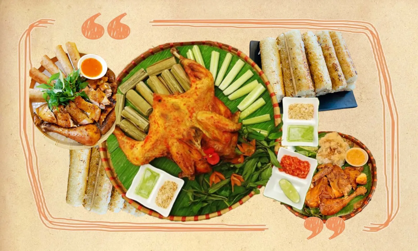 Ảnh bìa Gà Nướng Định Ký - Bánh Bao & Cơm Lam - Nam Cao