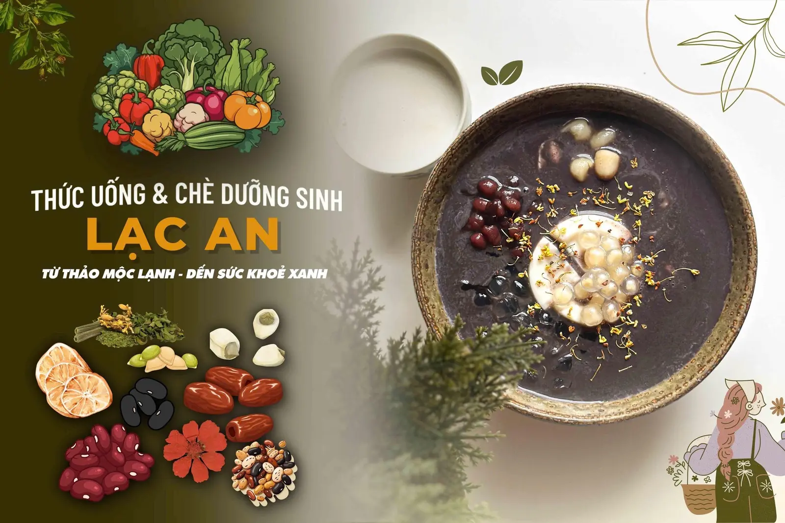 Ảnh bìa Lạc An Quán - Thức Uống & Chè Dưỡng Sinh - Dương Thị Mười