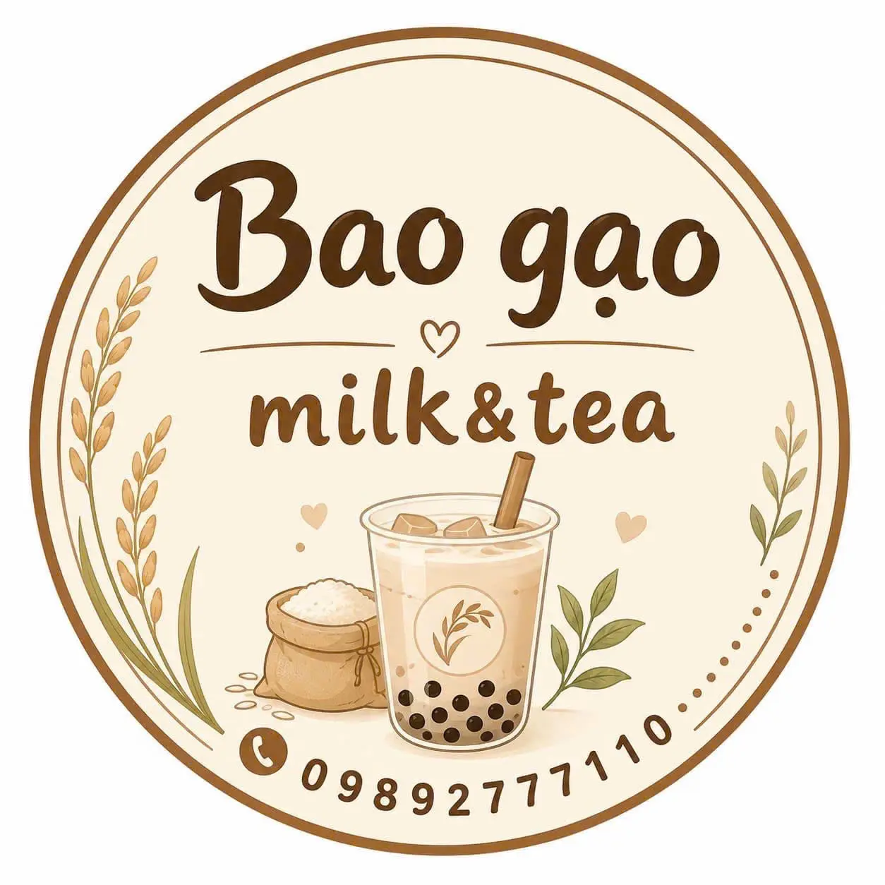 Ảnh bìa Bao Gạo Milk & Tea - Lê Văn Thọ