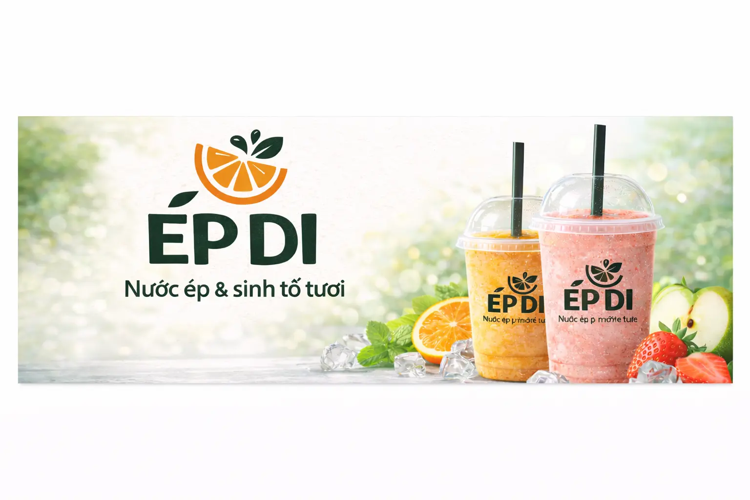 Ảnh bìa ÉP ĐI - Nước Ép - Sinh Tố & Detox - Phạm Văn Hai