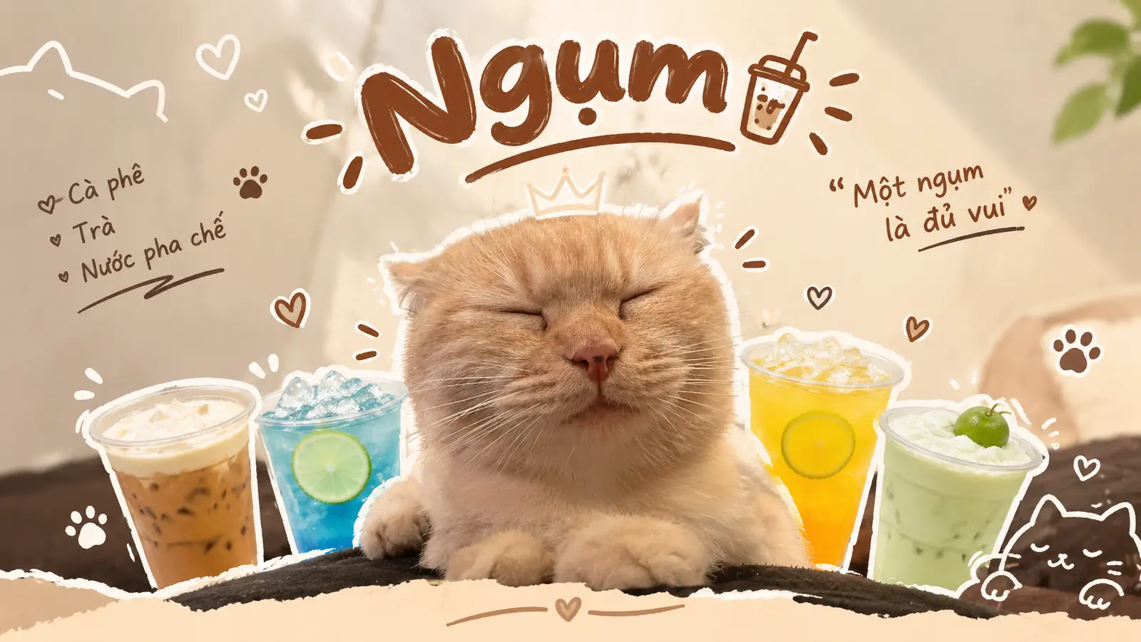 Ảnh bìa Ngụm - Cafe, Trà Chanh & Soda - Khu Đô Thị Vân Canh