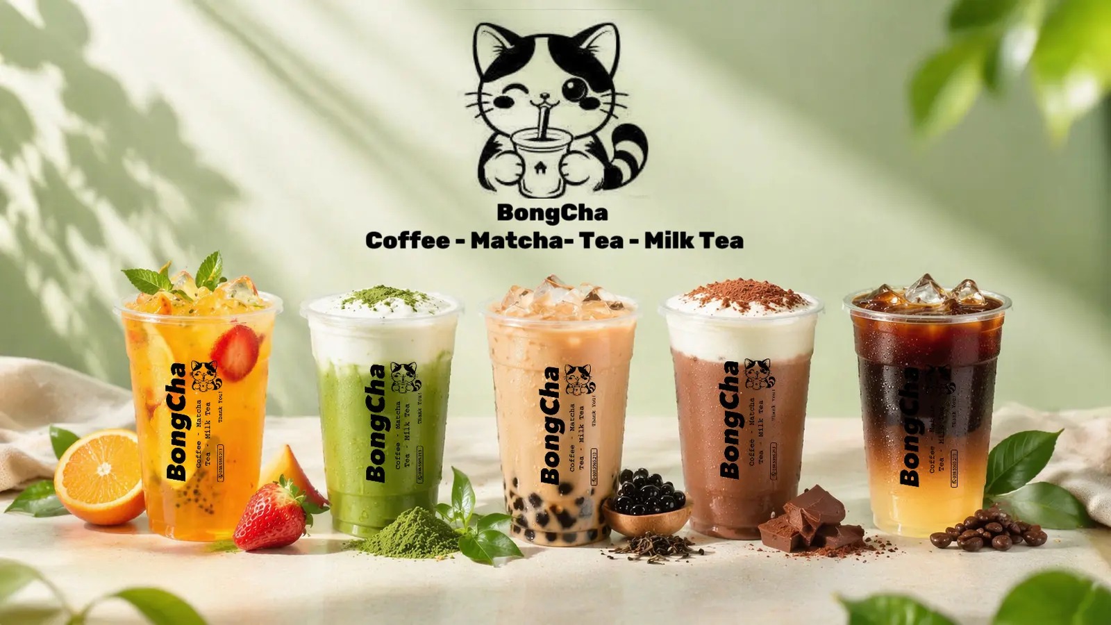 Ảnh bìa BongCha - Trà Trái Cây, Matcha & Cacao - Tân Sơn