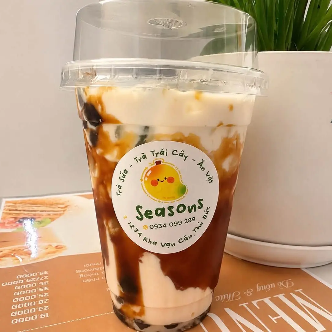 Ảnh bìa Trà Sữa Seasons - Kha Vạn Cân