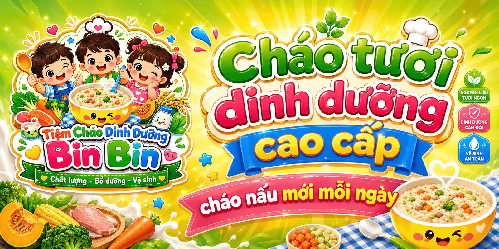 Ảnh bìa Cháo Dinh Dưỡng Bin Bin - An Phú Đông 25