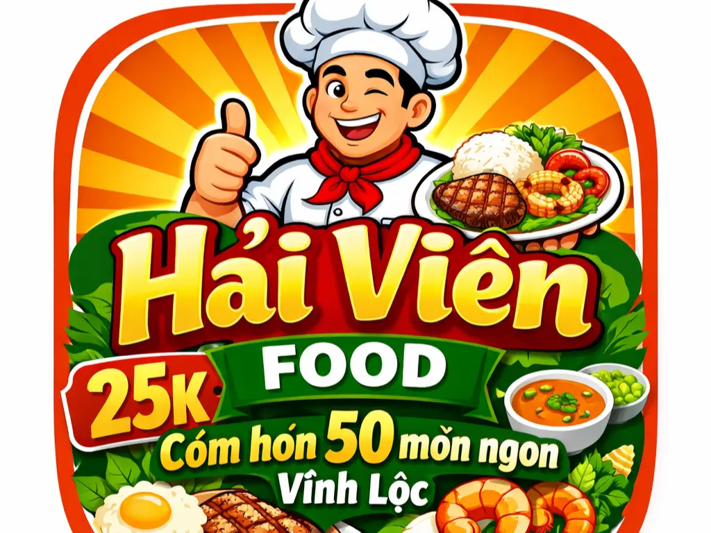 Ảnh bìa Hải Viên Food - Cơm 25k & Hơn 50 Món Ngon Vĩnh Lộc - Quách Điêu
