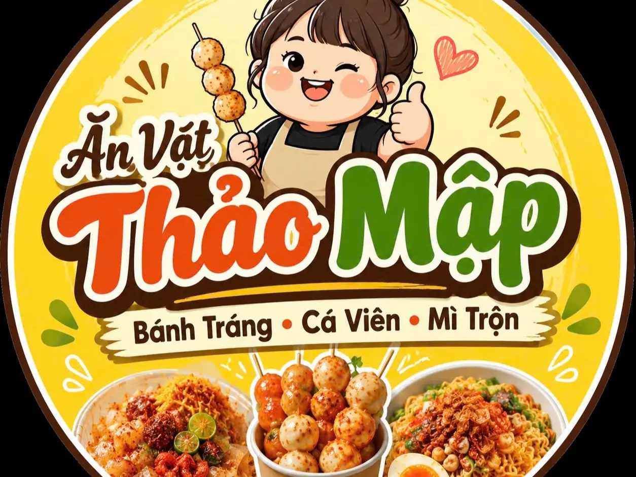 Ảnh bìa Ăn Vặt Thảo Mập - Bánh Tráng Trộn, Cá Viên & Mì Trộn - Lê Đức Anh