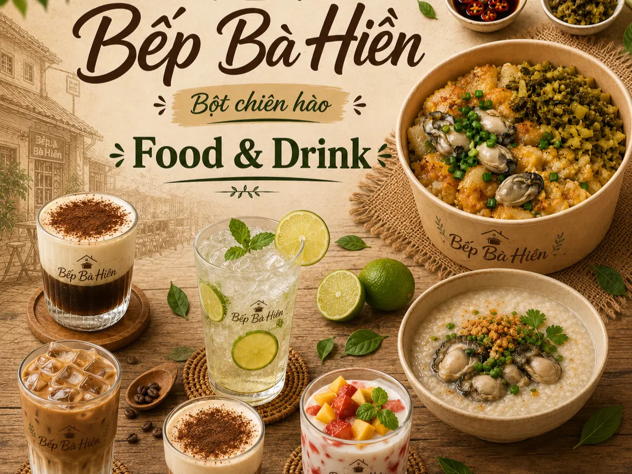 Ảnh bìa Bếp Bà Hiền - Bột Chiên Hào - Phan Sào Nam