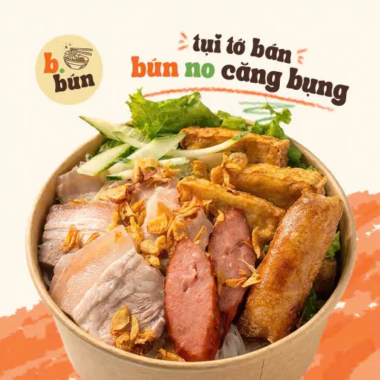 Ảnh bìa B.Bun - Bún Nước Tương - Phan Văn Trị