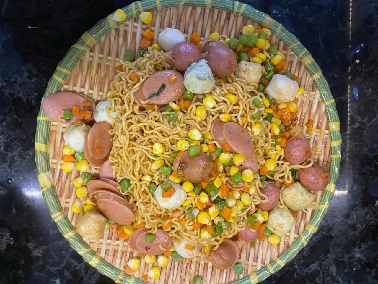 Ảnh bìa Mì trộn Indomie KiChi - Kimbap & Đồ Chiên Cay Tê Phô Mai - Vườn Lài 