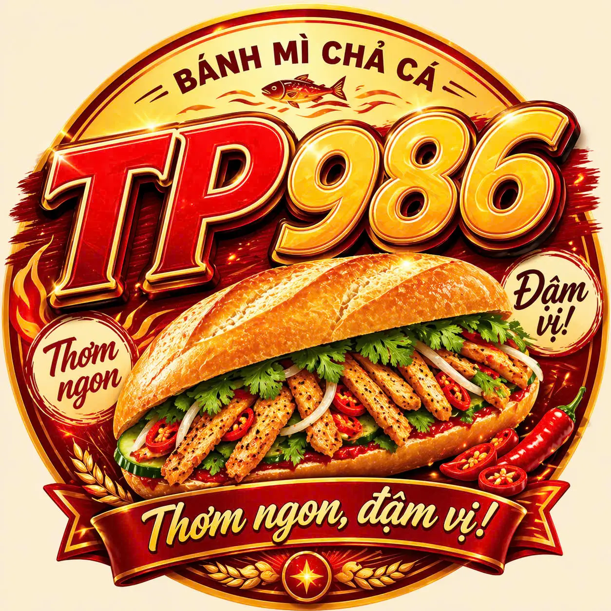Ảnh bìa Bánh Mì Chả Cá TP986 - Trần Thị Liền