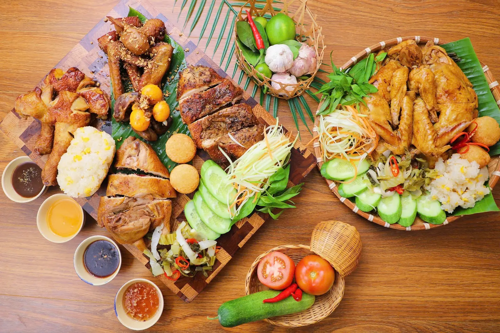 Ảnh bìa Gà Nướng Cooky - Gà Bó Xôi, Lên Mâm - Đường Láng 