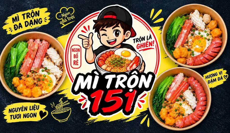 Ảnh bìa Mì Trộn 151 - Nguyễn Văn Công