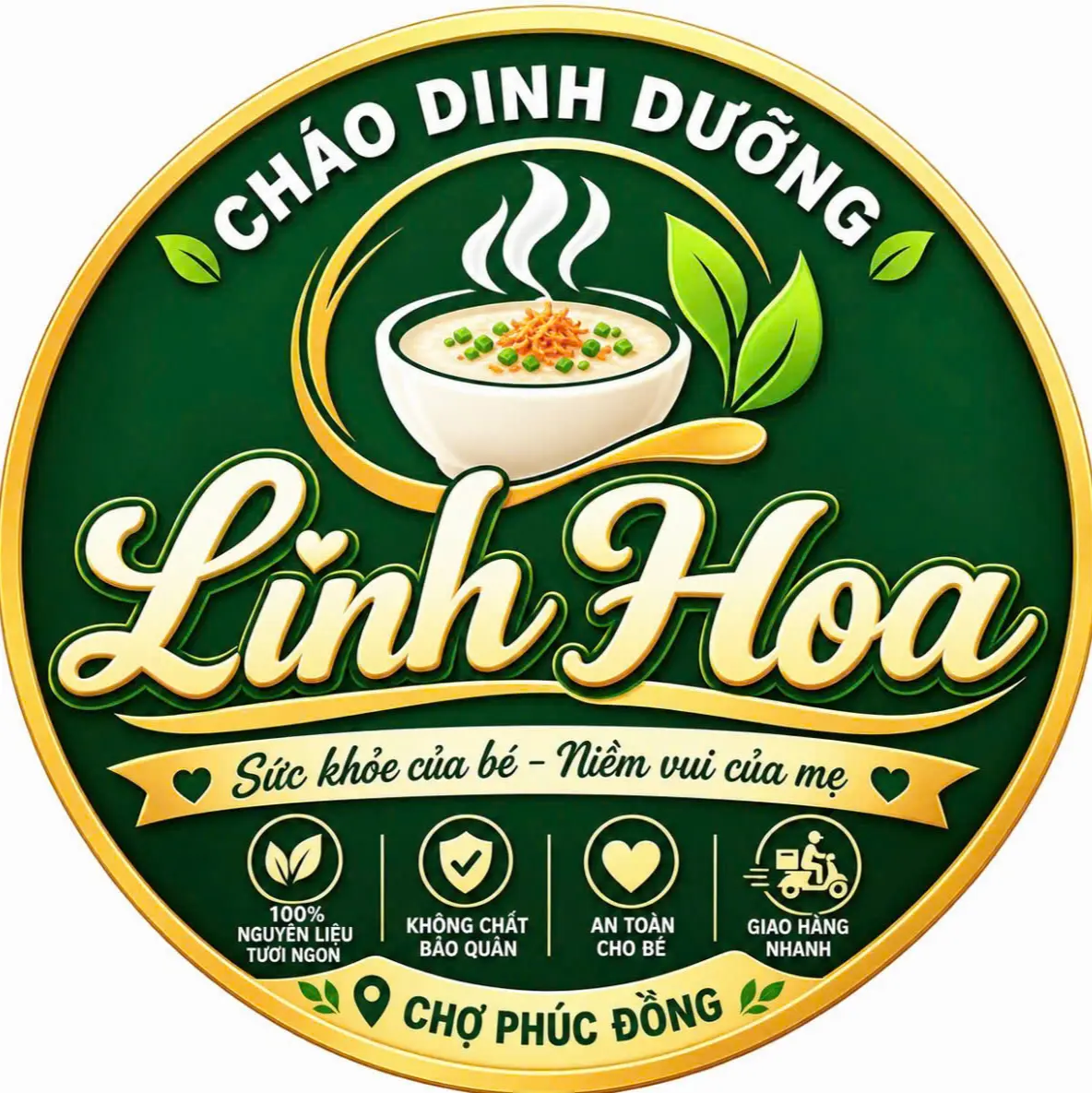 Ảnh bìa Quán CHÁO DINH DƯỠNG LINH HOA - Chu Huy Mân