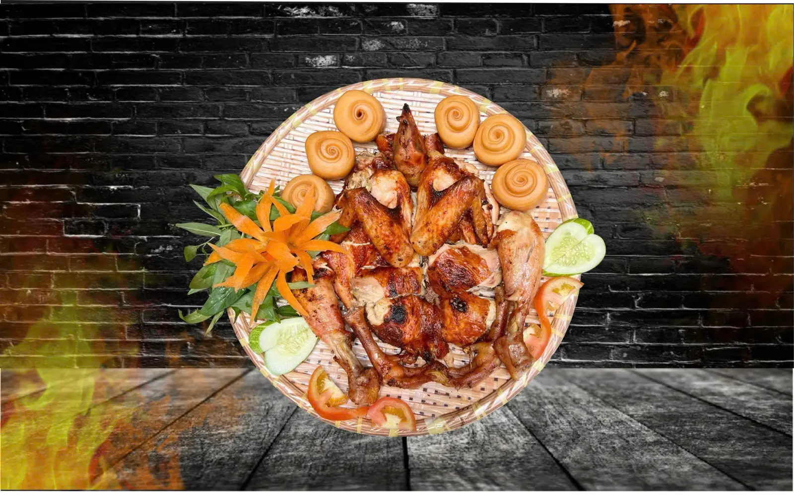 Ảnh bìa Gà Nướng Lu Việt Hương - Phạm Văn Đồng