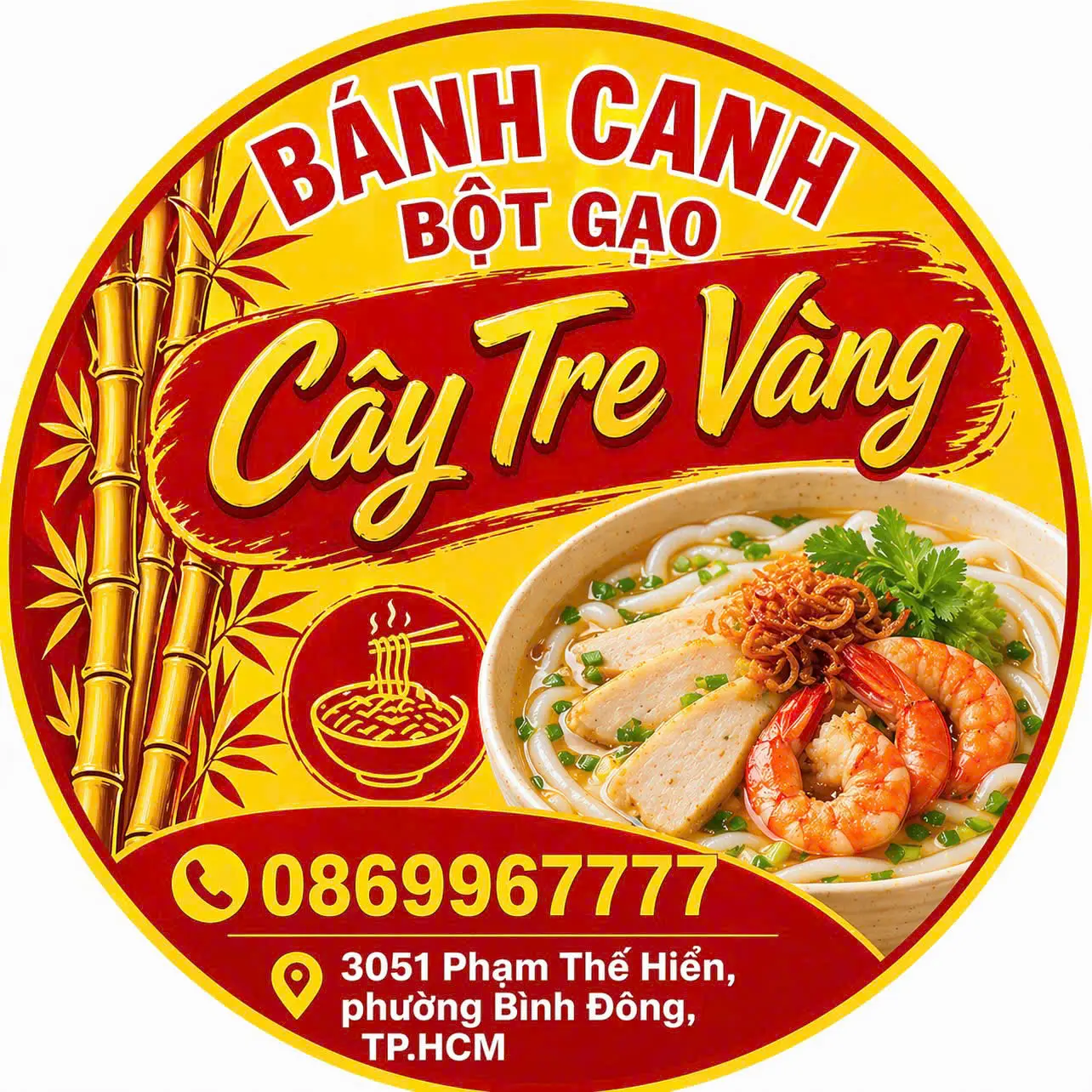 Ảnh bìa Bánh Canh Bột Gạo Cây Tre Vàng - Phạm Thế Hiển