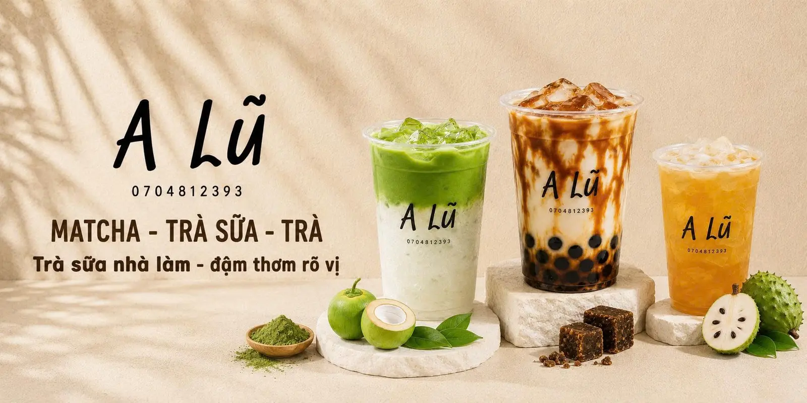 Ảnh bìa A Lũ - Matcha, Trà Sữa & Trà - Nguyễn Thị Nhỏ