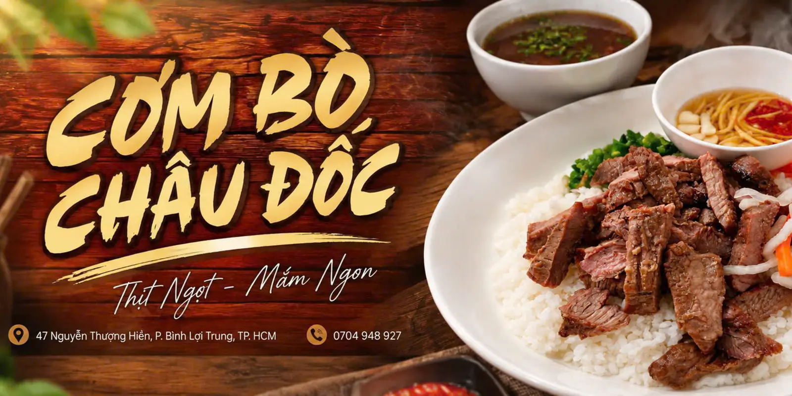 Ảnh bìa Cơm Bò Châu Đốc - Nguyễn Thượng Hiền