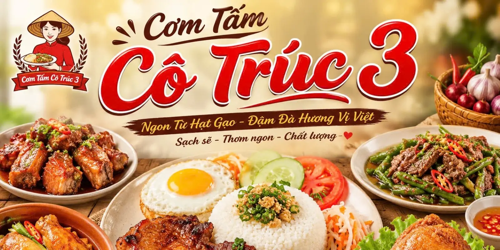 Ảnh bìa Cô Trúc 3 - Cơm Tấm & Cơm Món - Lê Thị Hoa