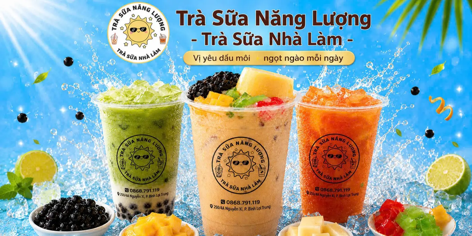 Ảnh bìa Trà Sữa Năng Lượng - Trà Sữa Nhà Làm - Nguyễn Xí