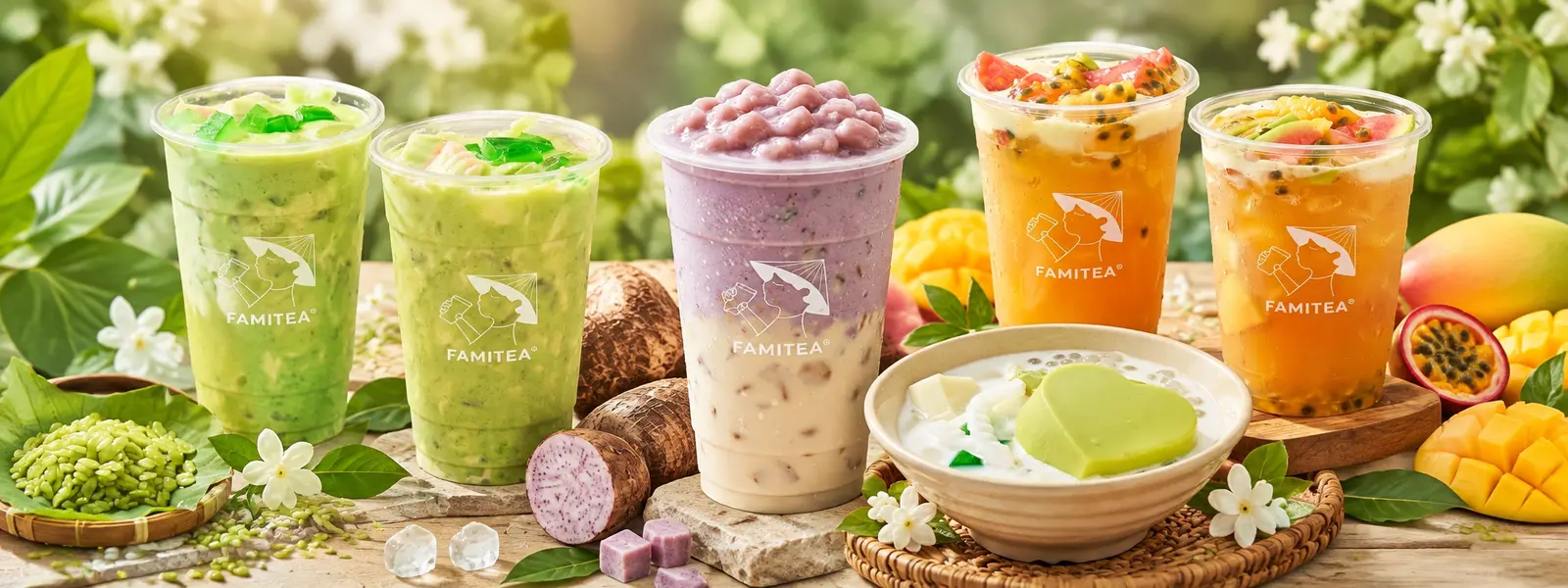 Ảnh bìa Famitea - Trà Sữa, Chè & Trà Trái Cây - Lê Văn Quới
